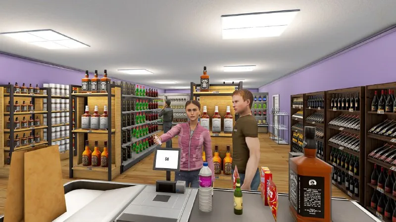 酒类商店模拟器
