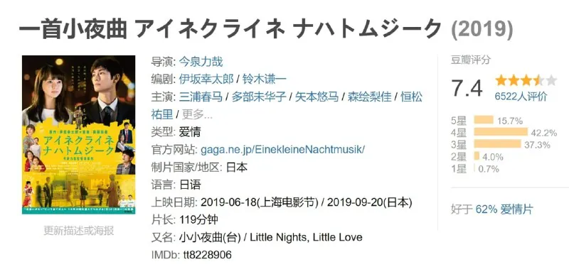一首小夜曲（2019）